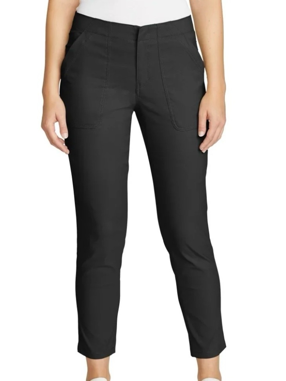 Eddie Bauer Horizon Black Straight Ankle Pants